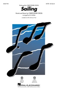 Sailing SATB choral sheet music cover